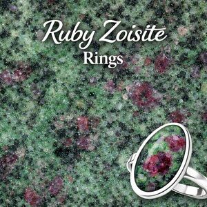 Ruby Zoisite Ring